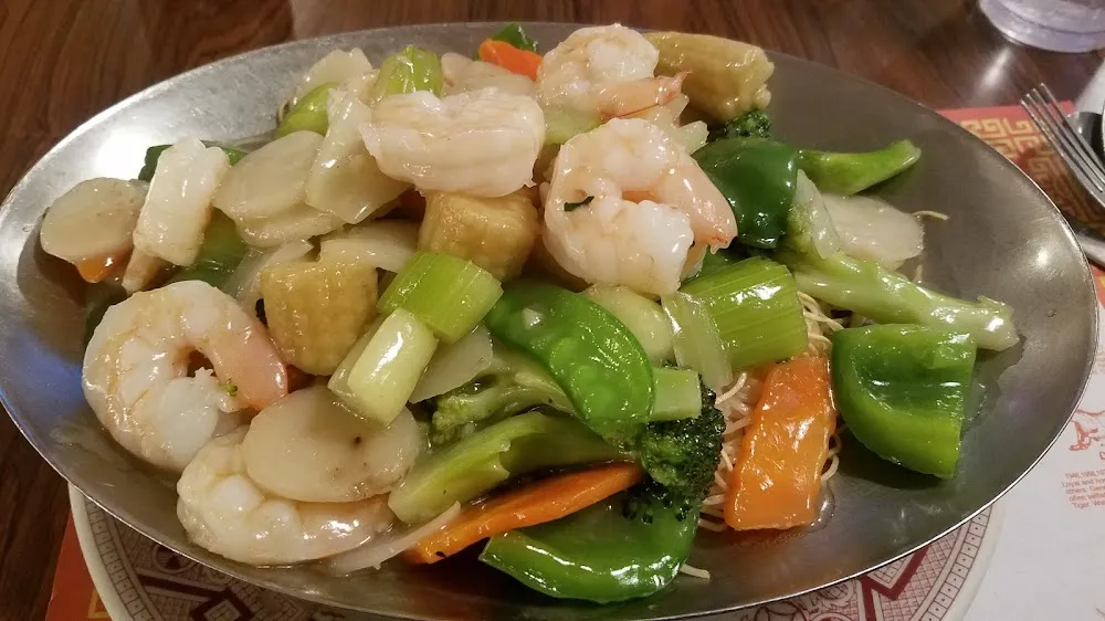 Scallops and Vegetable Delight
